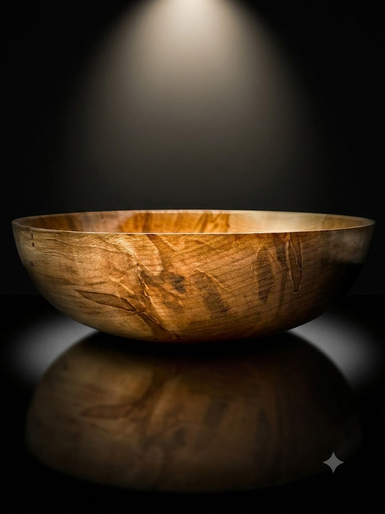 10.25 x 3.25 Ambrosia Maple Bowl