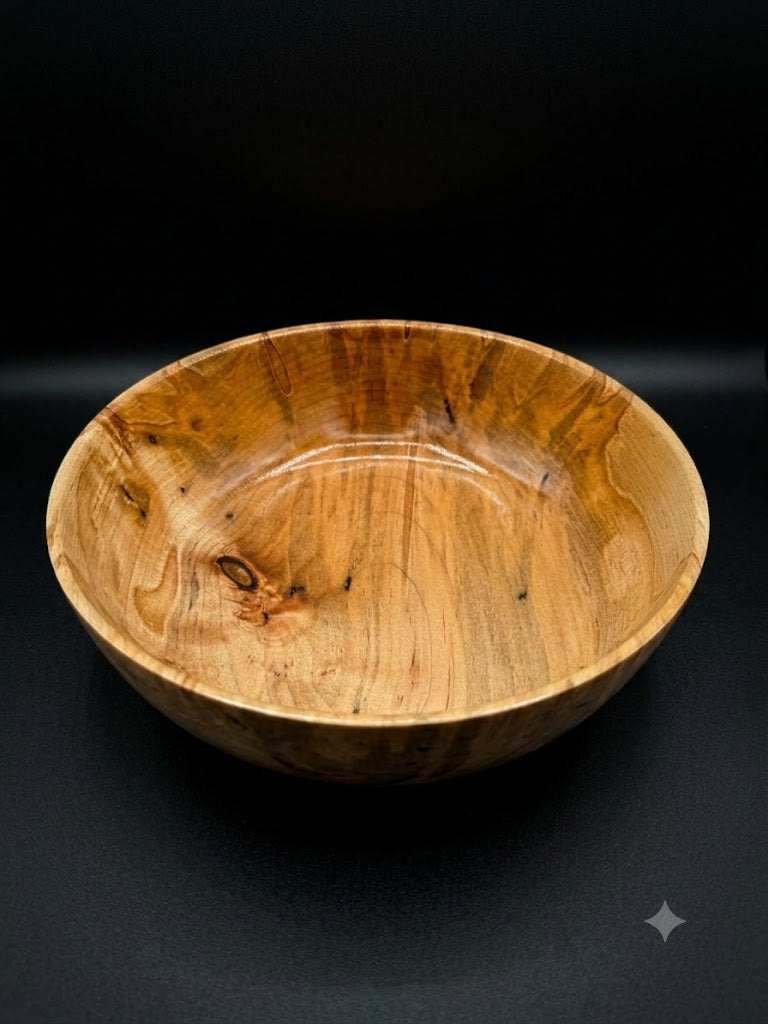 10.25 x 3.25 Ambrosia Maple Bowl